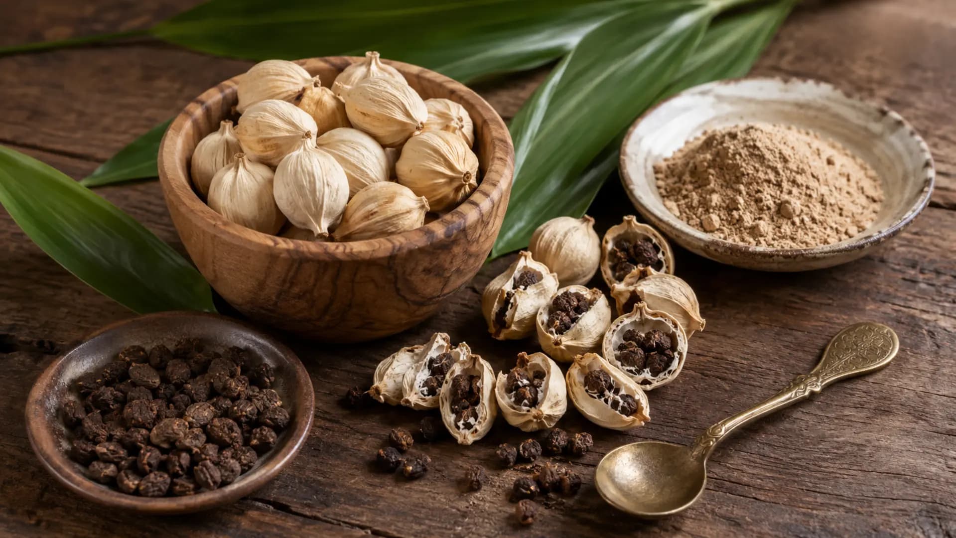 Kapulaga (Java White Cardamom) — Amomum compactum Indonesian export quality