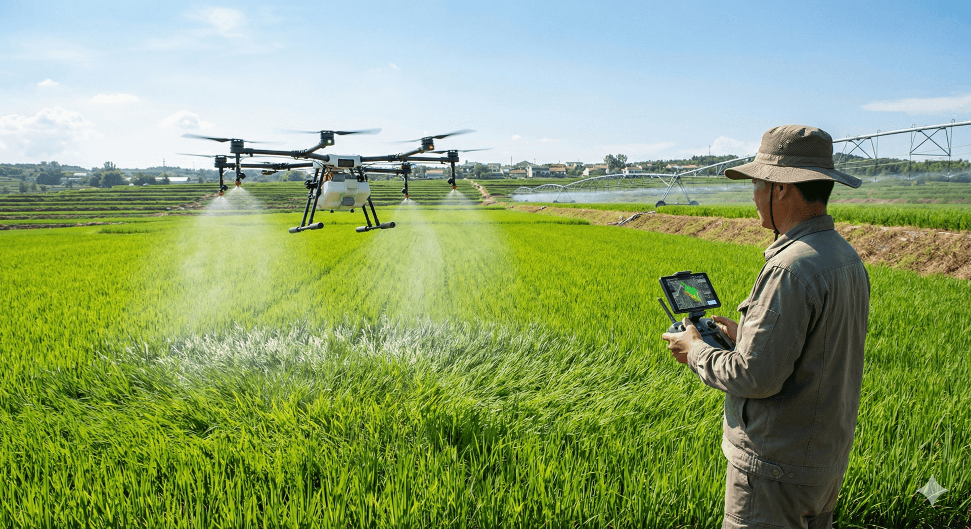 Revolusi Agritech 4.0: Drone, IoT & AI dalam Pertanian Indonesia